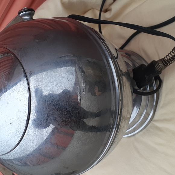 Vintage Bakelite Coffee Percolator Chrome Mid Century Atomic - Picture 8 of 9